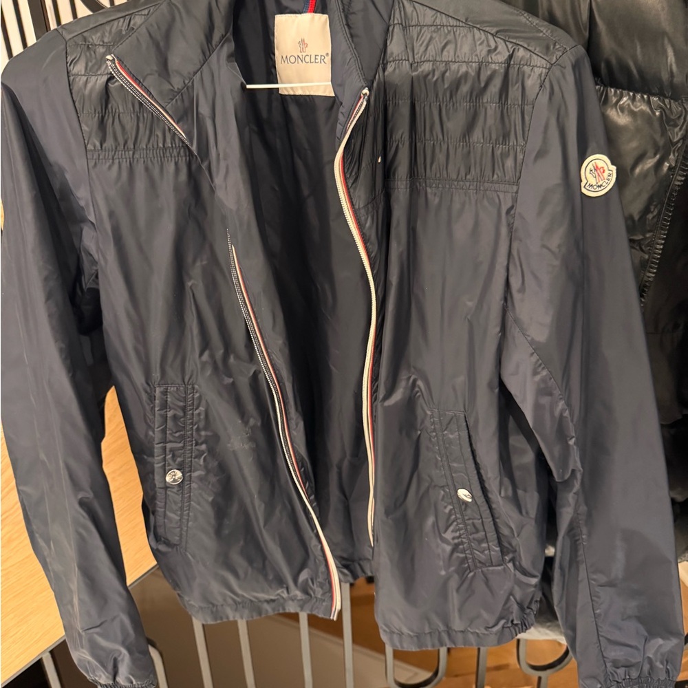 Moncler Women's Dark Blue Utility Jacket